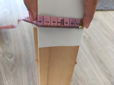 Drevená detská polica hory, 