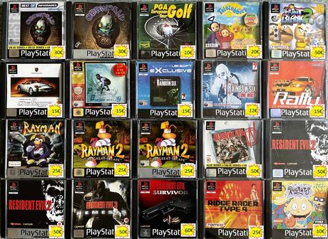 Predam raritne hry na playstation 1,