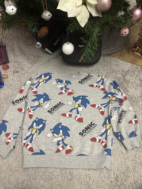 Sonic mikina 122/128, h&m,122