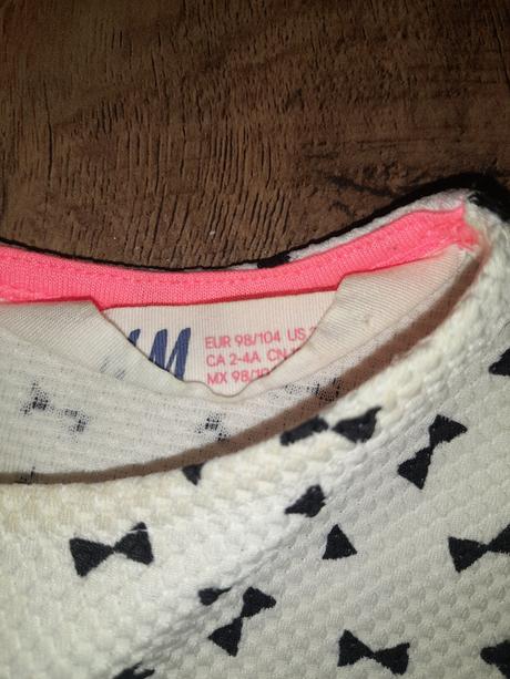 Točive šaty, h&m,104