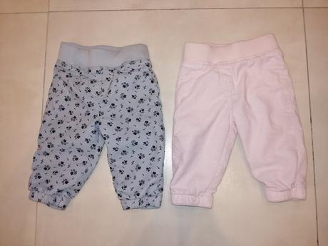 Dievčenské menčestrové nohavice lupilu, lupilu,68