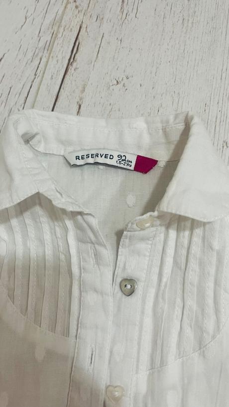 Biela blúzka reserved 92, reserved,92