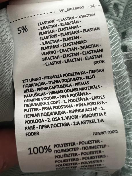 Šaty s 3 volánmi, sinsay,xs