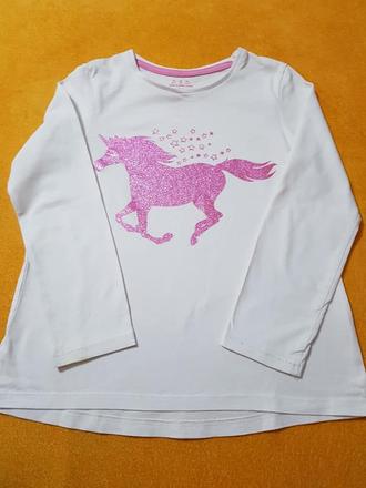 Tričko unicorn s dlhým rukávom č. 122, f&f,122