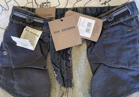 Bavlnené rifle ben sherman v. 116 - 5-6 r., 110