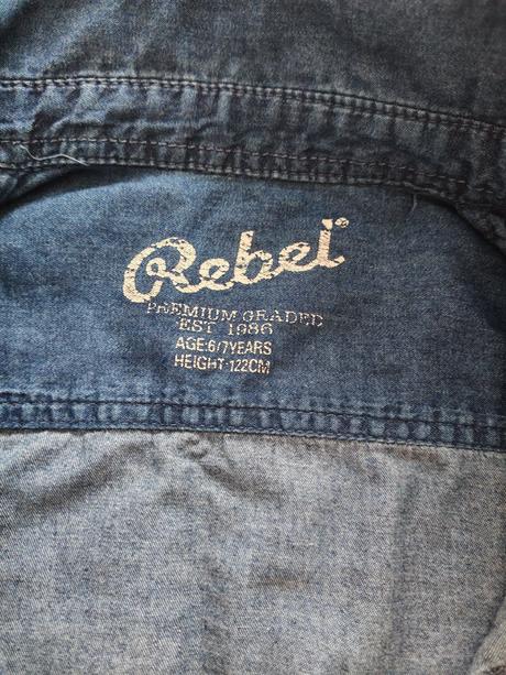 Košeľa rebel 122, primark,122