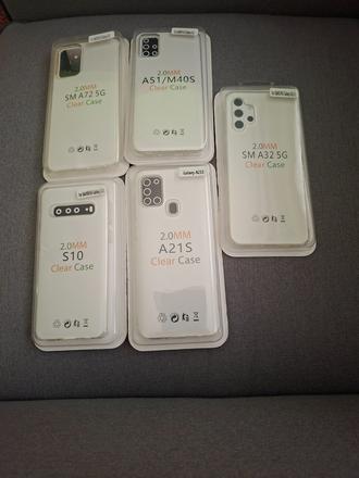 Covery priesvitné na samsung a72 a51 s10 a325g,