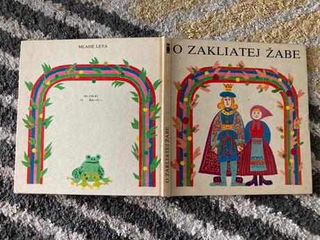 O zakliatej žabe ondrej sliacky-prvé vyd.1981,