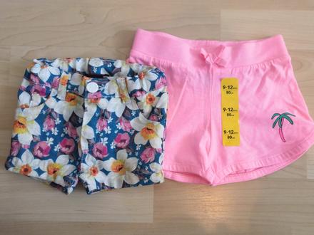 Kraťasy, primark,80