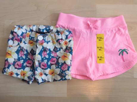 Kraťasy, primark,80