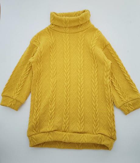 Dlhý sveter/šaty patpat, 104