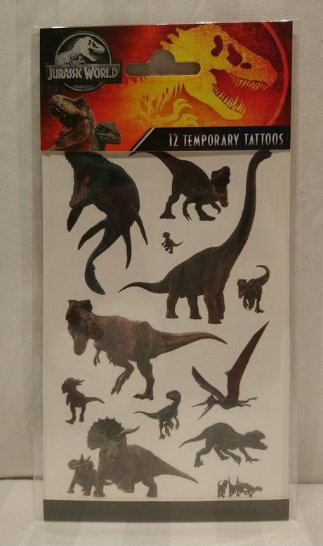 Tetovanie 12 ks, jurský svet, totum,