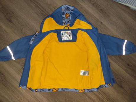 Zateplená nepremokavá bunda, lupilu,110