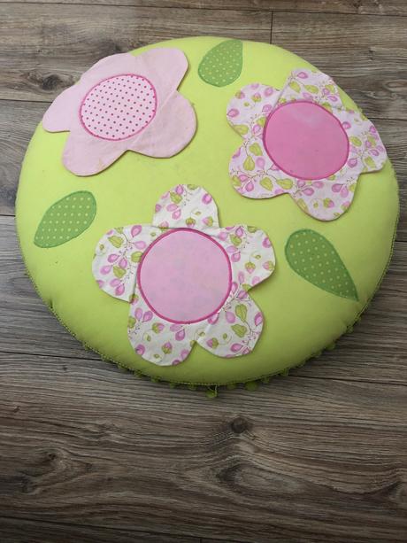 Patchwork podsedak taburetka na zem, 