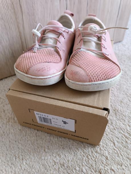 Tenisky pegres barefoot, pegres,31