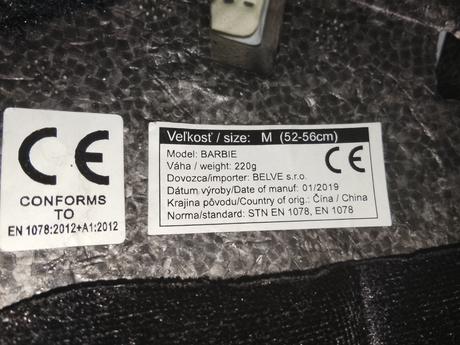 Prilba ctm číslo m 52-56cm, m