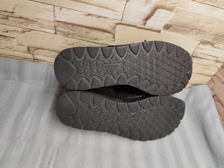 Waldläufer 38,5 - dámske kožené bordové topánky, 39