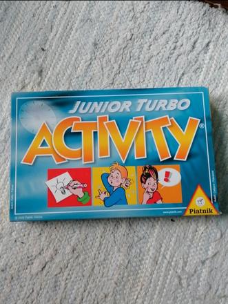 Spoločenská hra activity junior turbo,
