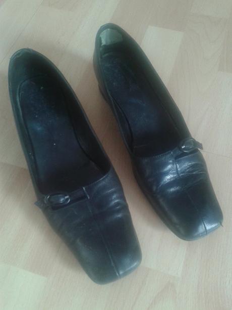 Topánky koženné, 39