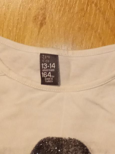 Značkové tričko zara s dlhým rukávom, zara,164