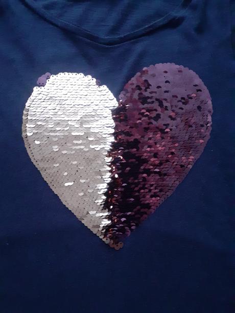 Tričko s premietacim obrazkom, h&m,122