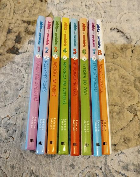 Julinka malá zverolekárka - sada dielov 1-8, 