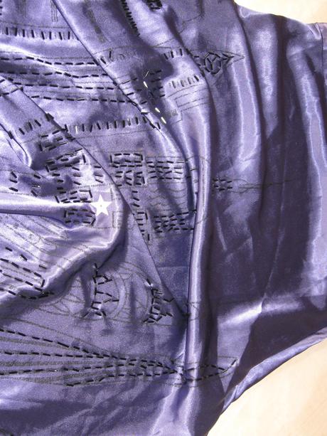 Slávnostnejšie fialové šatičky, m