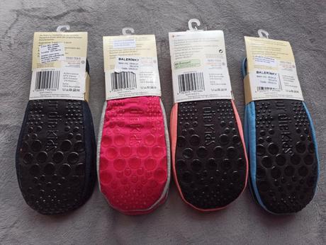 Balerínky, protišmykové papučky uni veľkosť 31-34, 31 / 32 / 33 / 34