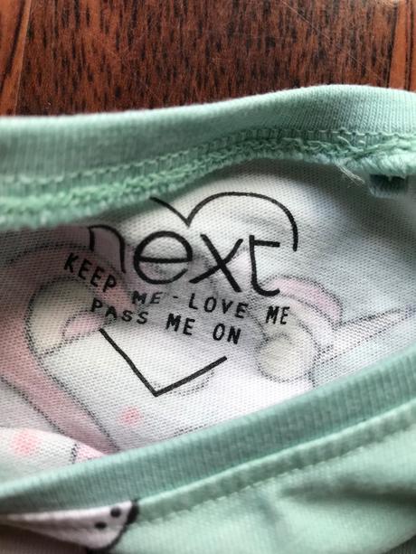 Tričko unicorn zn. next na 5-6 rokov, next,116