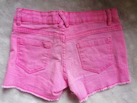 Krátke riflové nohavice, 140