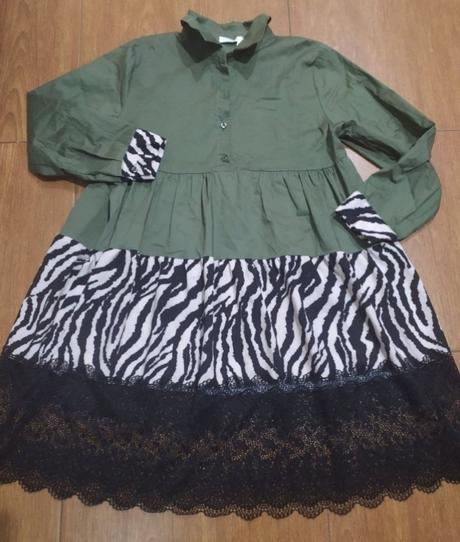 Košeľové šaty s krajkou, 