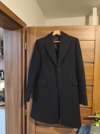 Dámsky vlnený kabát zn.mango, mango,s