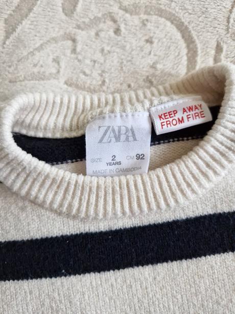 Pasikavý sveter, zara,92
