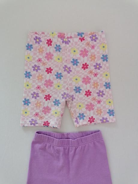 3x bavlnene cyklisticke šortky, kiki&koko,98