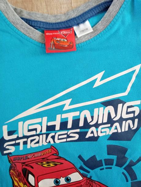 Tričko mcqueen cars 110/116, disney,110