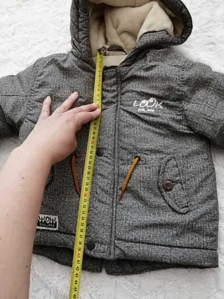 Nádherná teplá bundička, top stav, ergee,86