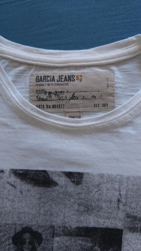Predám detské tričko zn. garcia jeans, 110