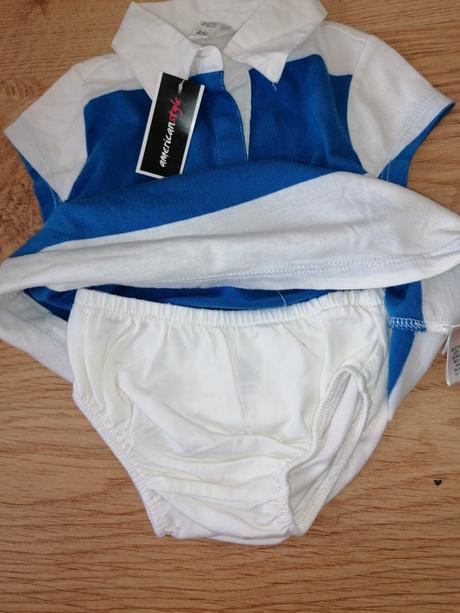 Šaty, letné, pre bábätko s nohavičkami 6-12m., old navy,74