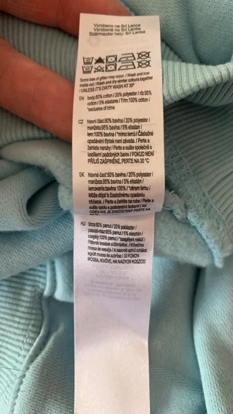 Nová nenosená mikina c&a stich 164, c&a,164