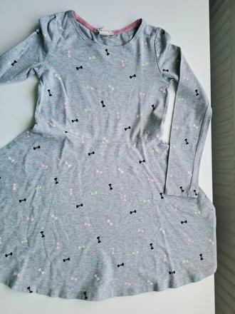 Krásne šatky veľ. 122/128, h&m,122