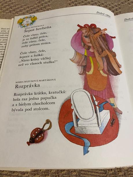 Vintage zbierka básničiek a rozprávok zlatý strom, 