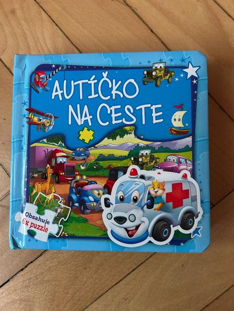 Autíčko na ceste - s puzzlami,