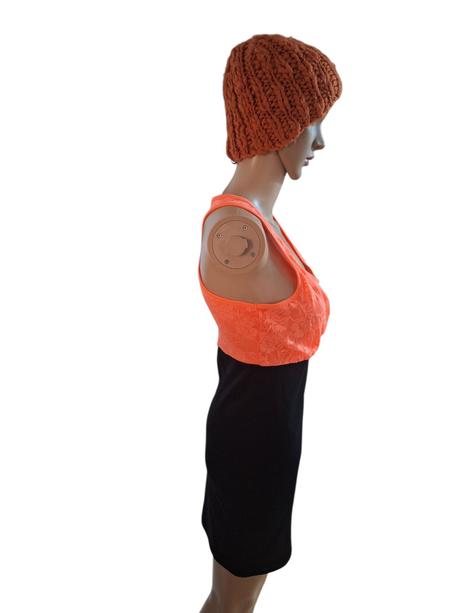 Dámske šaty s čipkou, terranova,m