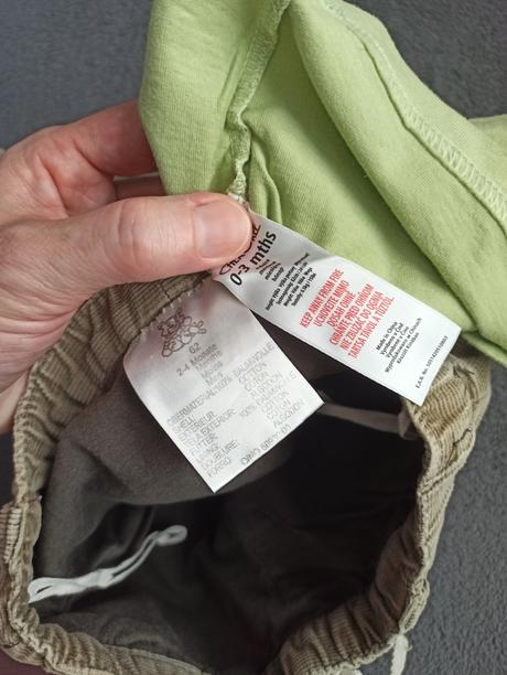 Podšité nohavice s natelníkom, kik,62