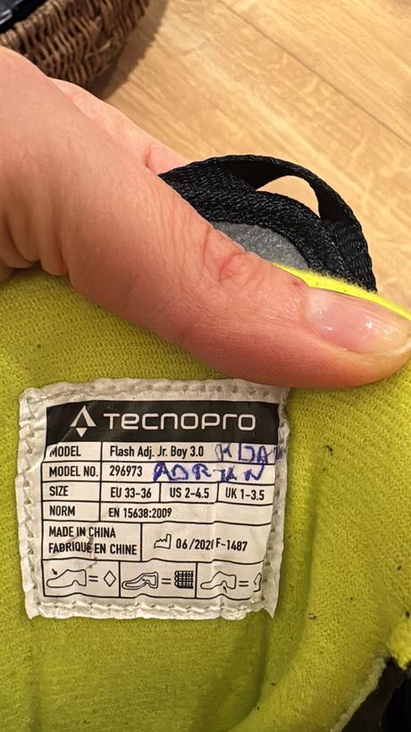 Korčule na ľad tecnopro, 