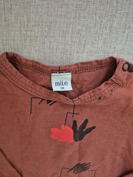 Mile detské tričko pazúry, mile,98