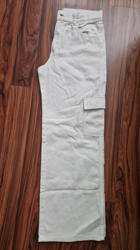 Široké kapsacove rifle, h&m,158