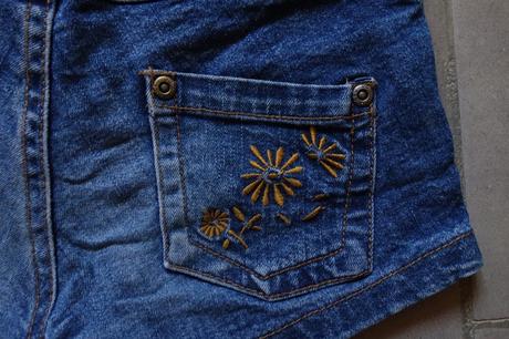 Rifľové šortky gocco, 116