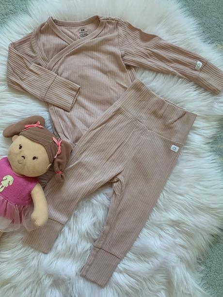 Set body a legíny - rastúce h&m 74, h&m,74