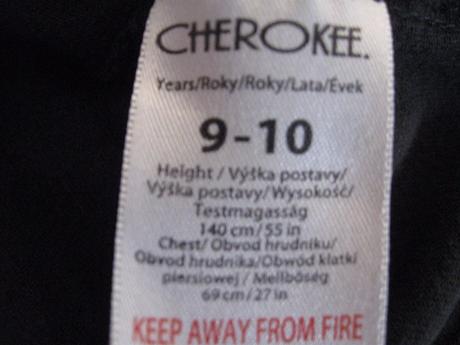 Dievčenské tričko čierne s motýľami, 122/128, cherokee,122